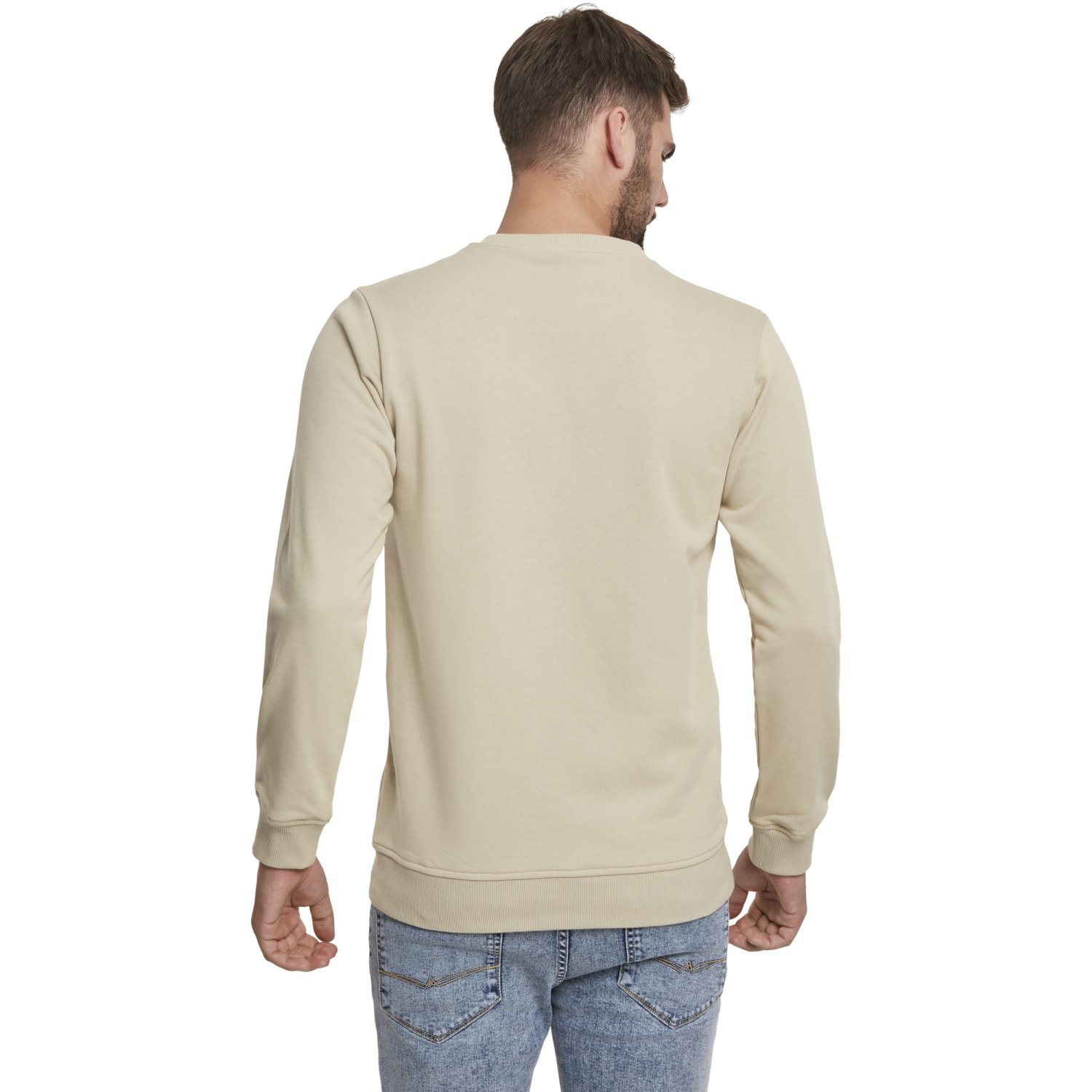 Urban Classics - BASIC TERRY Crewneck Pullover beige