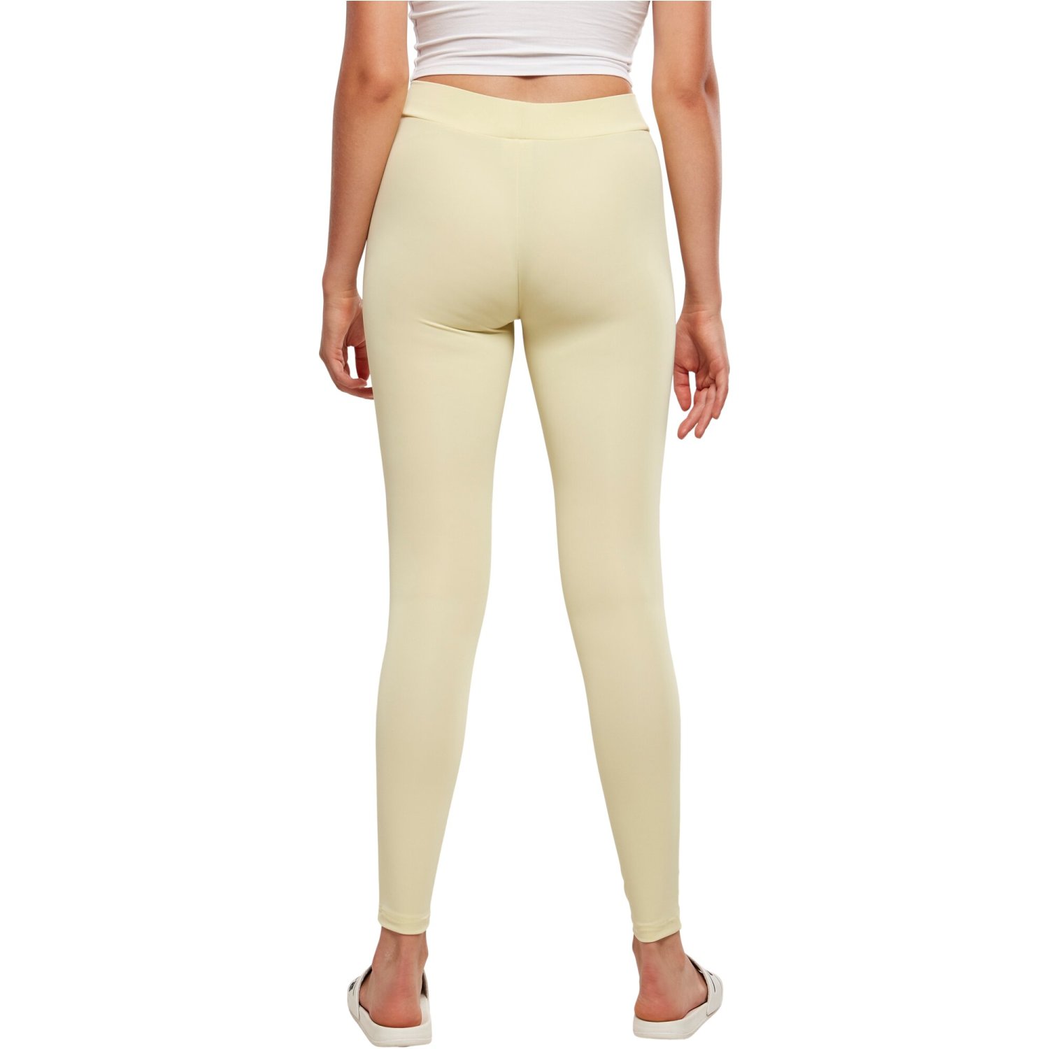 Urban Classics Ladies - TECH MESH Leggings jaune