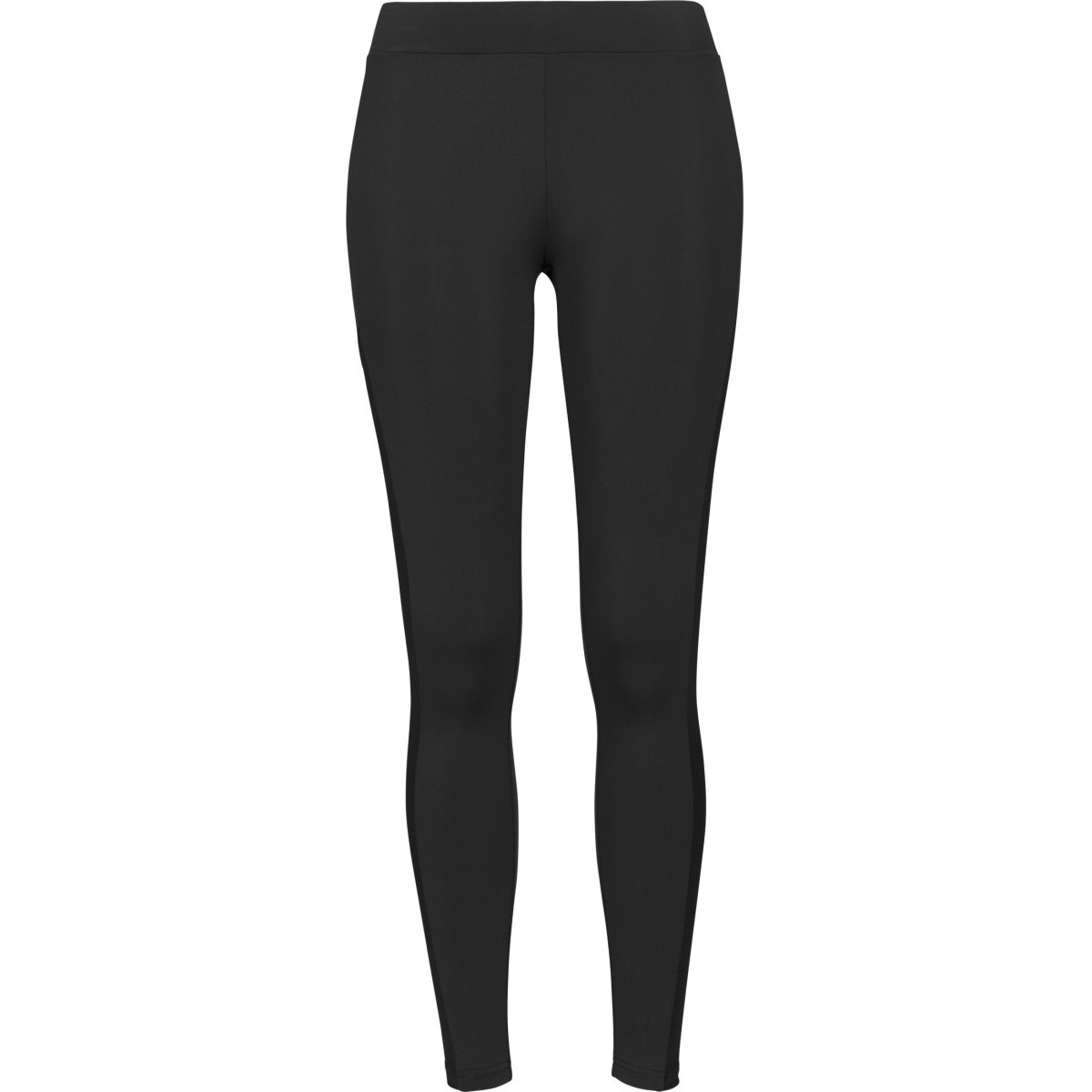 Urban Classics Ladies - TECH MESH Stripe Leggings schwarz