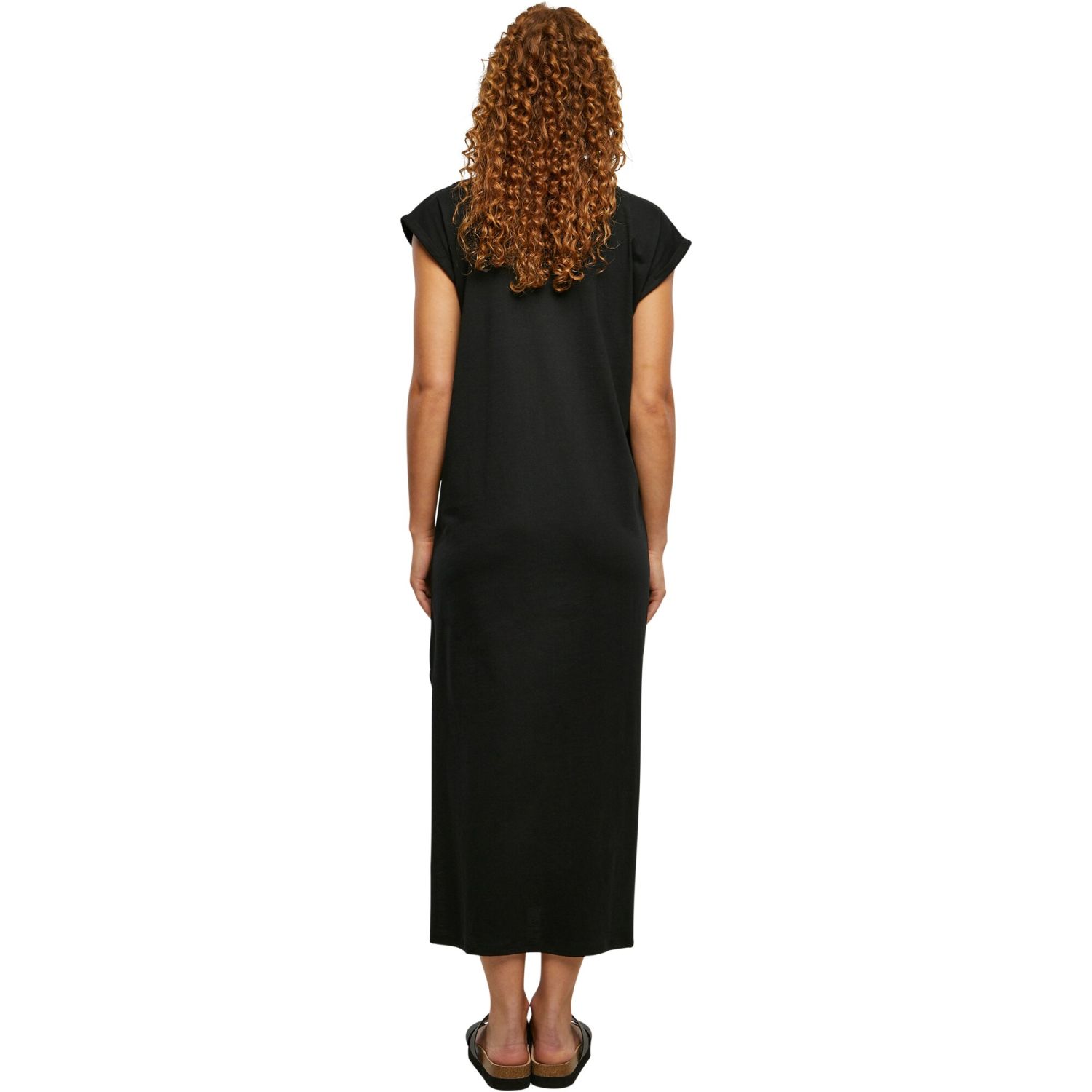Urban Classics Ladies - Long Extended Shoulder Dress