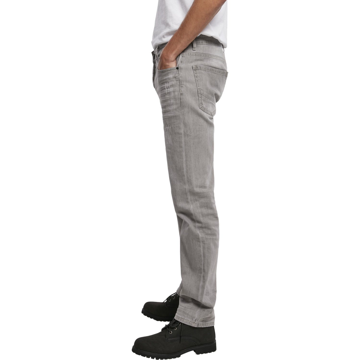 Brandit - Slim-Fit Stretch JAKE Denim Jeans grey