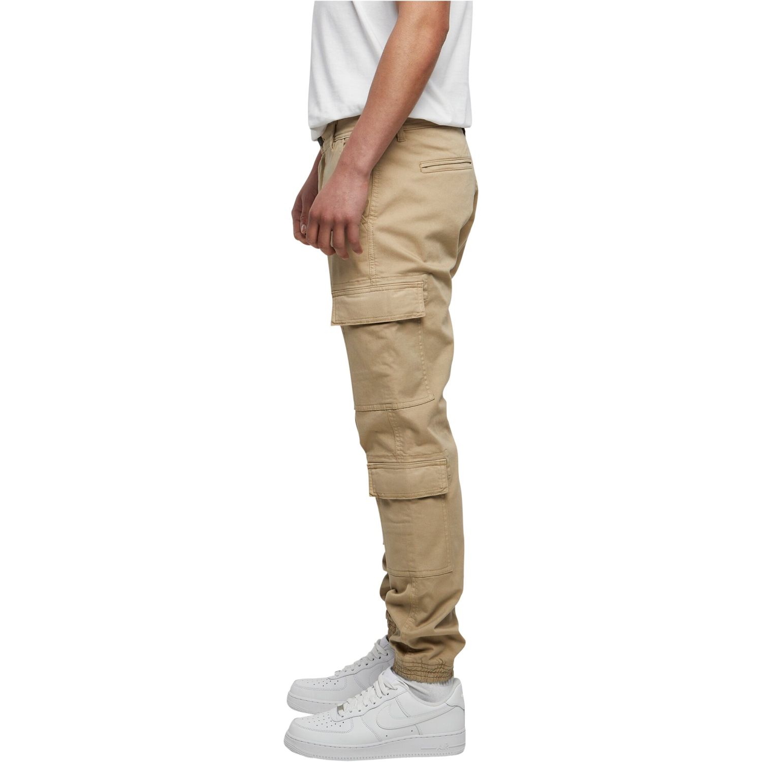 Urban Classics - Double Cargo Twill Jogging Pants beige