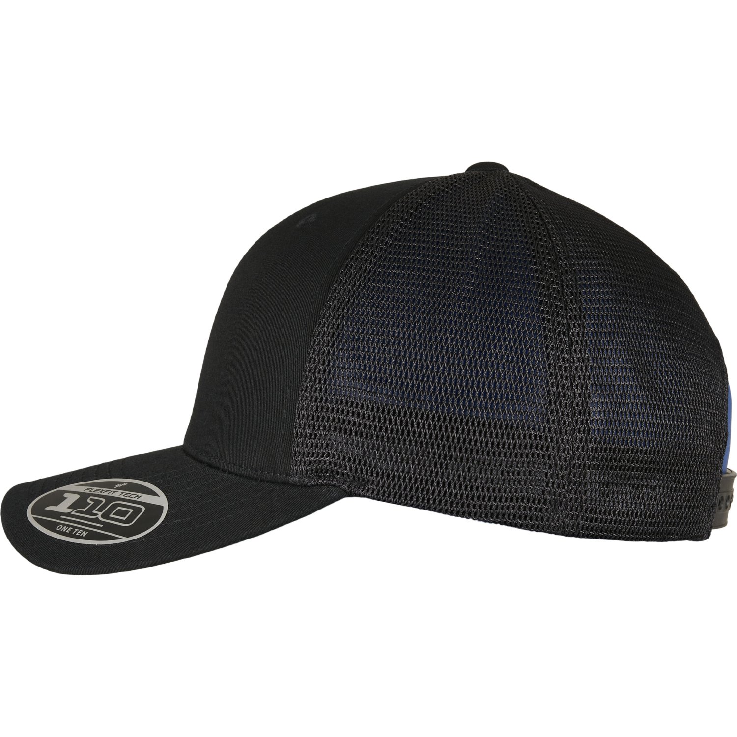 Flexfit 110 Trucker Mesh Snapback Cap - noir