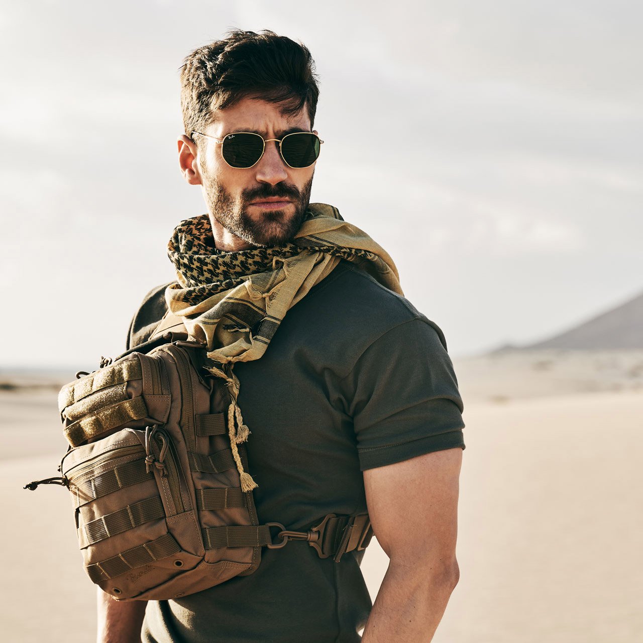 Brandit - SHEMAG Outdoor Foulard khaki
