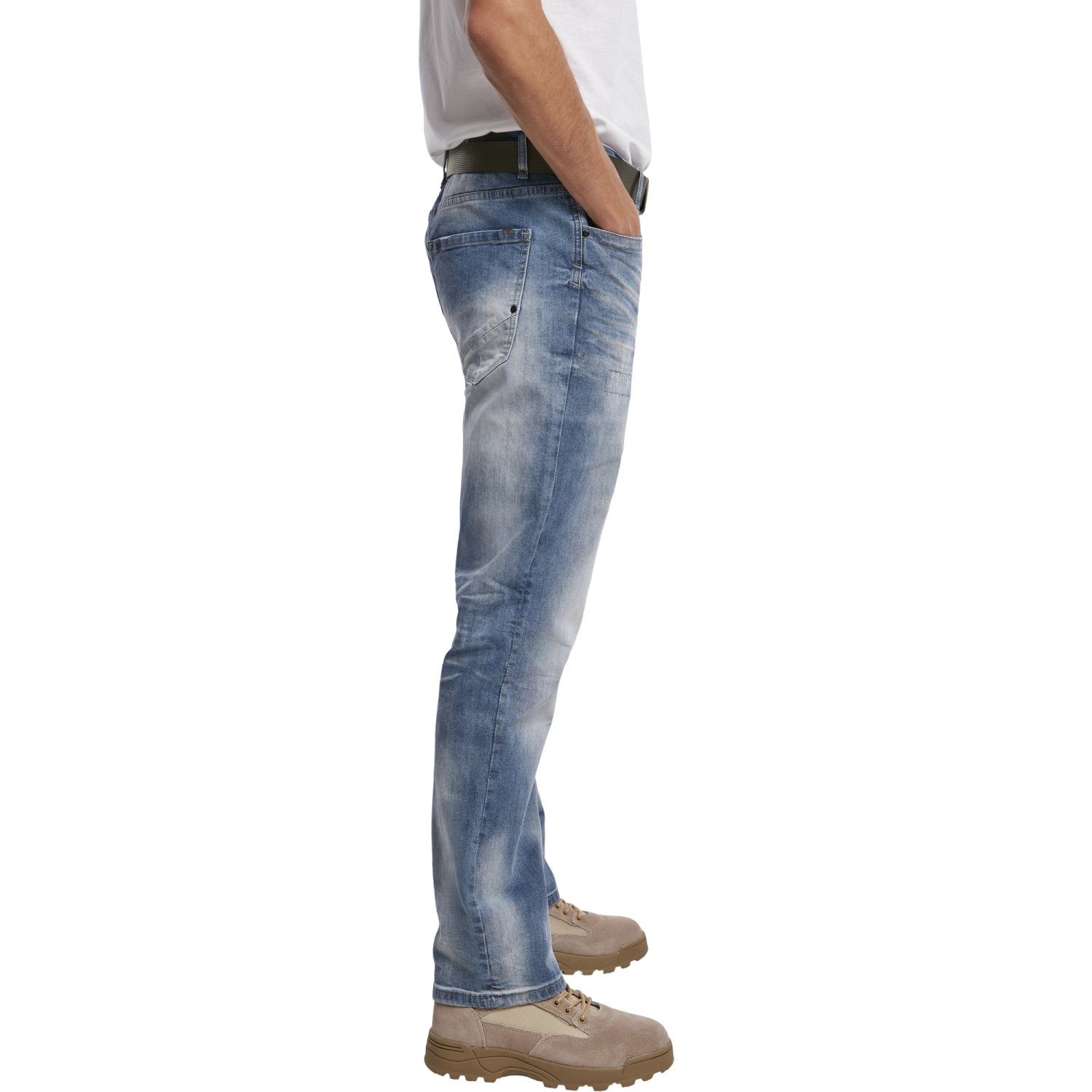 Brandit WILL No.1 Slim-Fit Stretch Denim Jeans used look