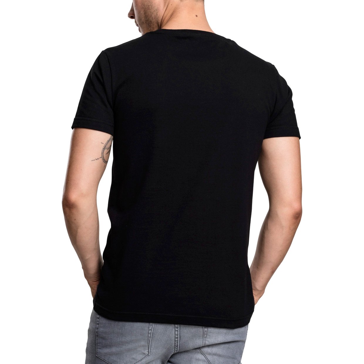 Urban Classics - SLUB Similicuir POCKET Shirt noir