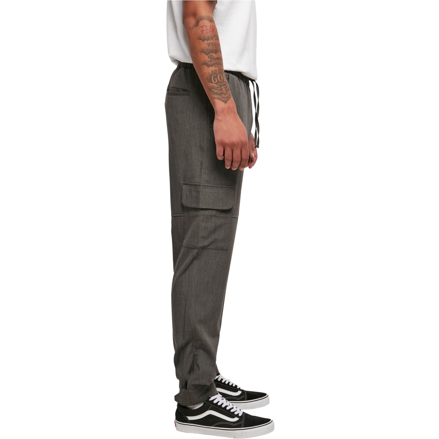 Urban Classics - Comfort Cargo Pantalon charcoal