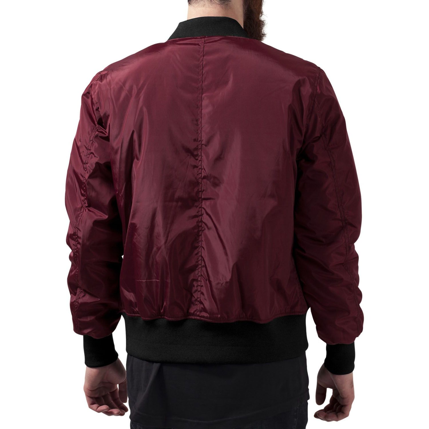 Urban Classics - 2-TONE BOMBER Veste burgundy