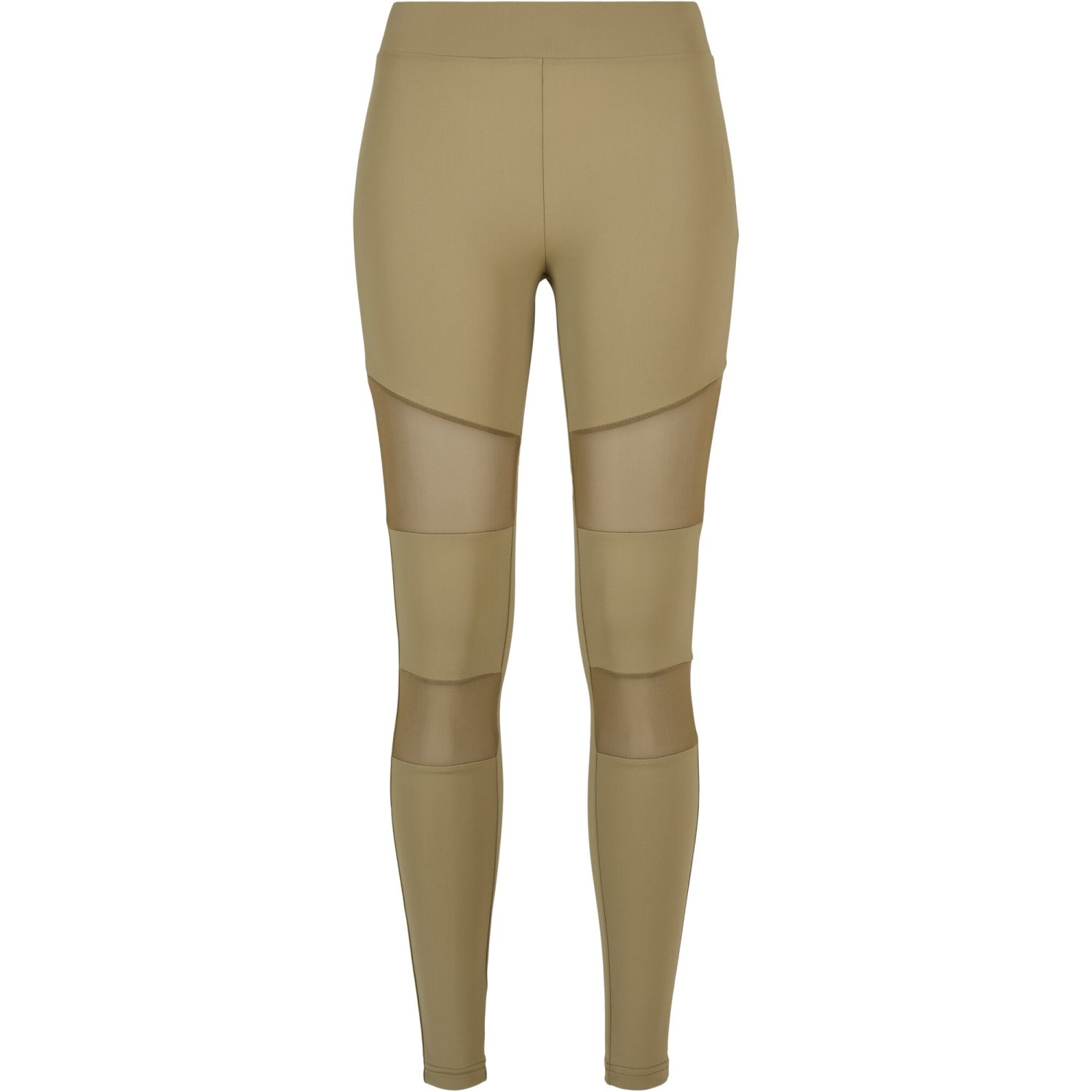 Urban Classics Ladies - TECH MESH Leggings khaki