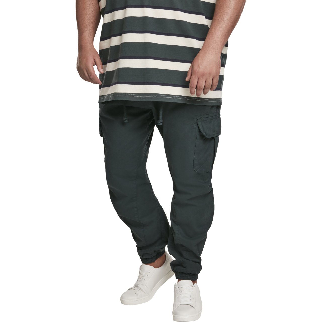 Urban Classics - CARGO Twill Jogging Pants bottle green