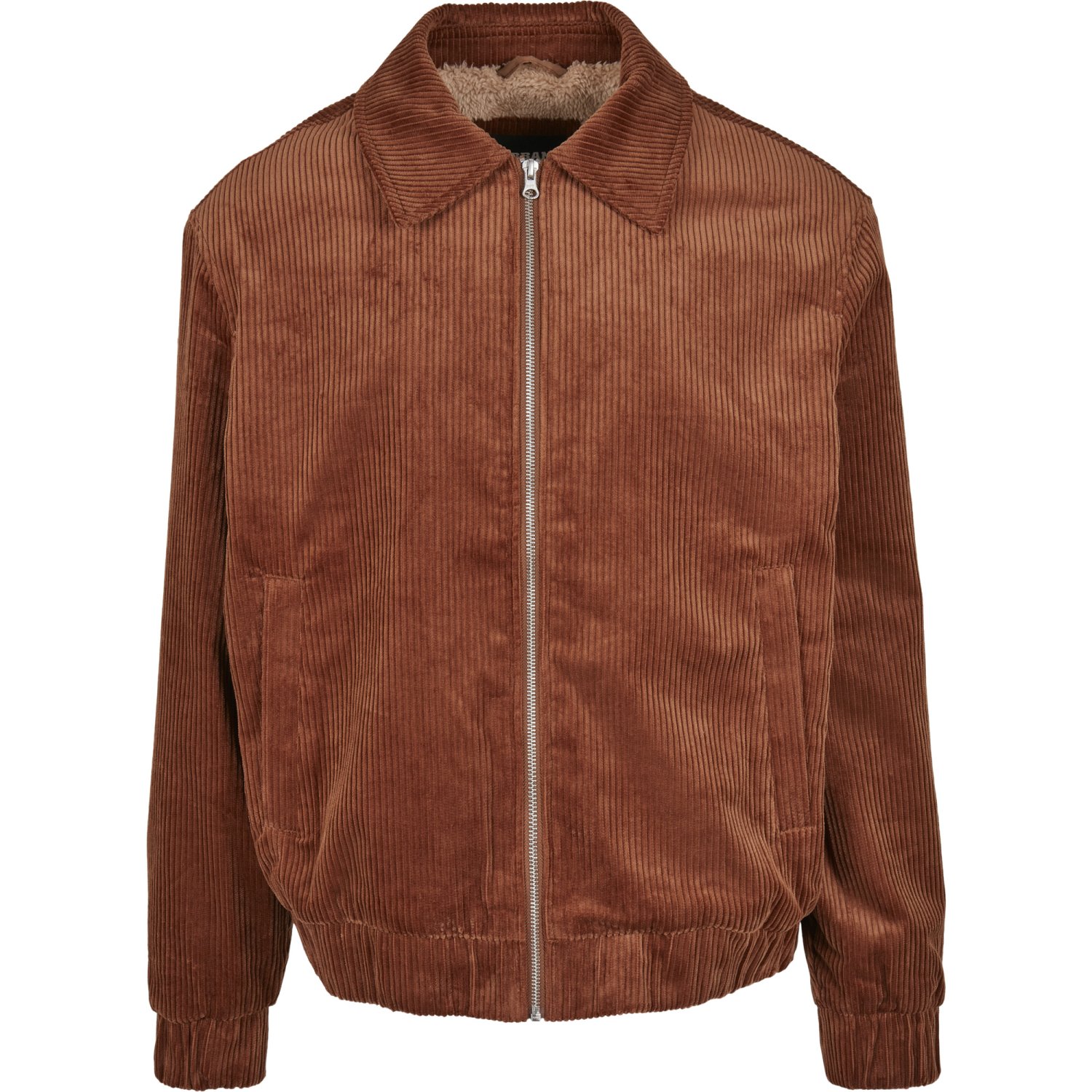 Urban Classics - Boxy Corduroy Jacket brown