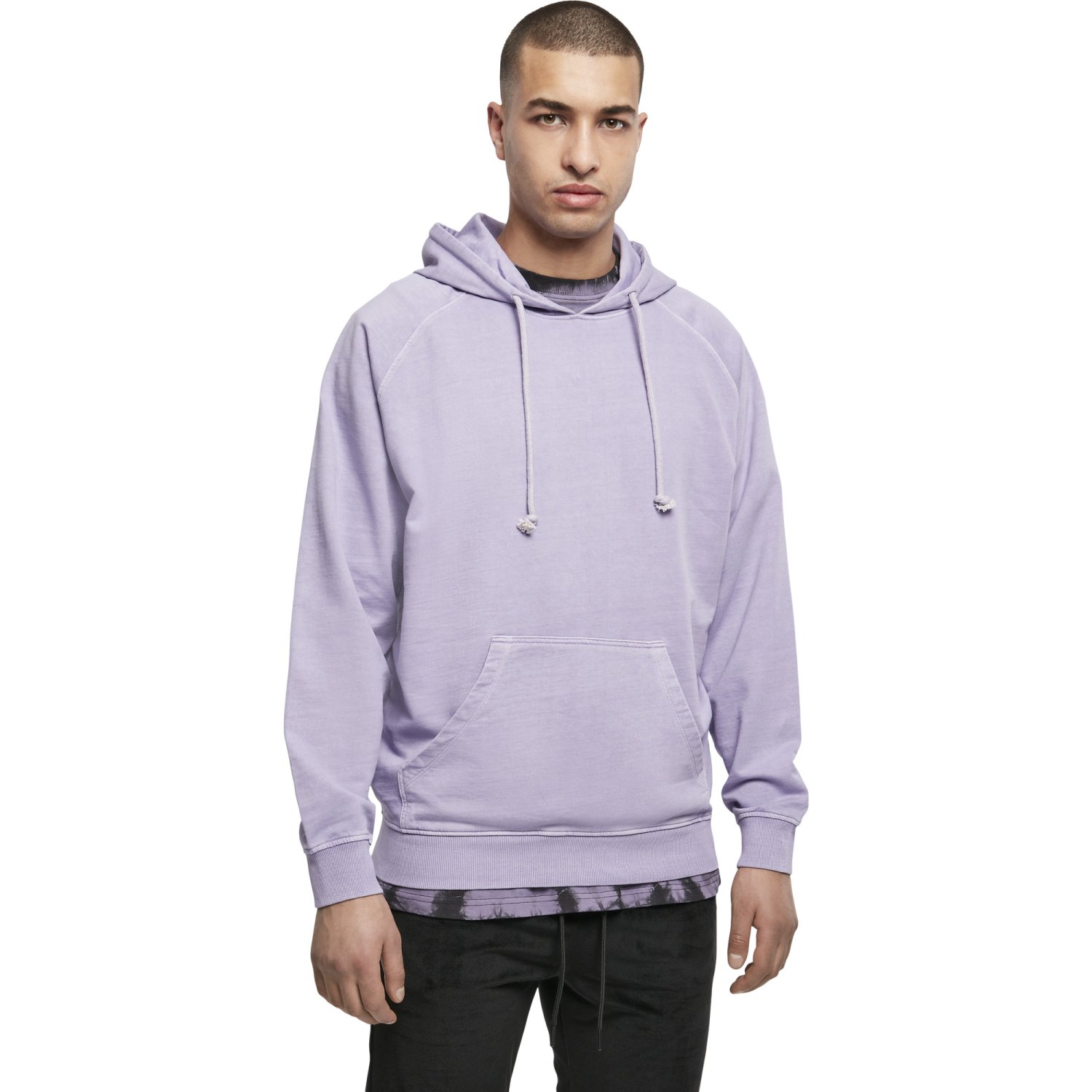 Urban Classics - OVERDYED Raglan Hoody lavender