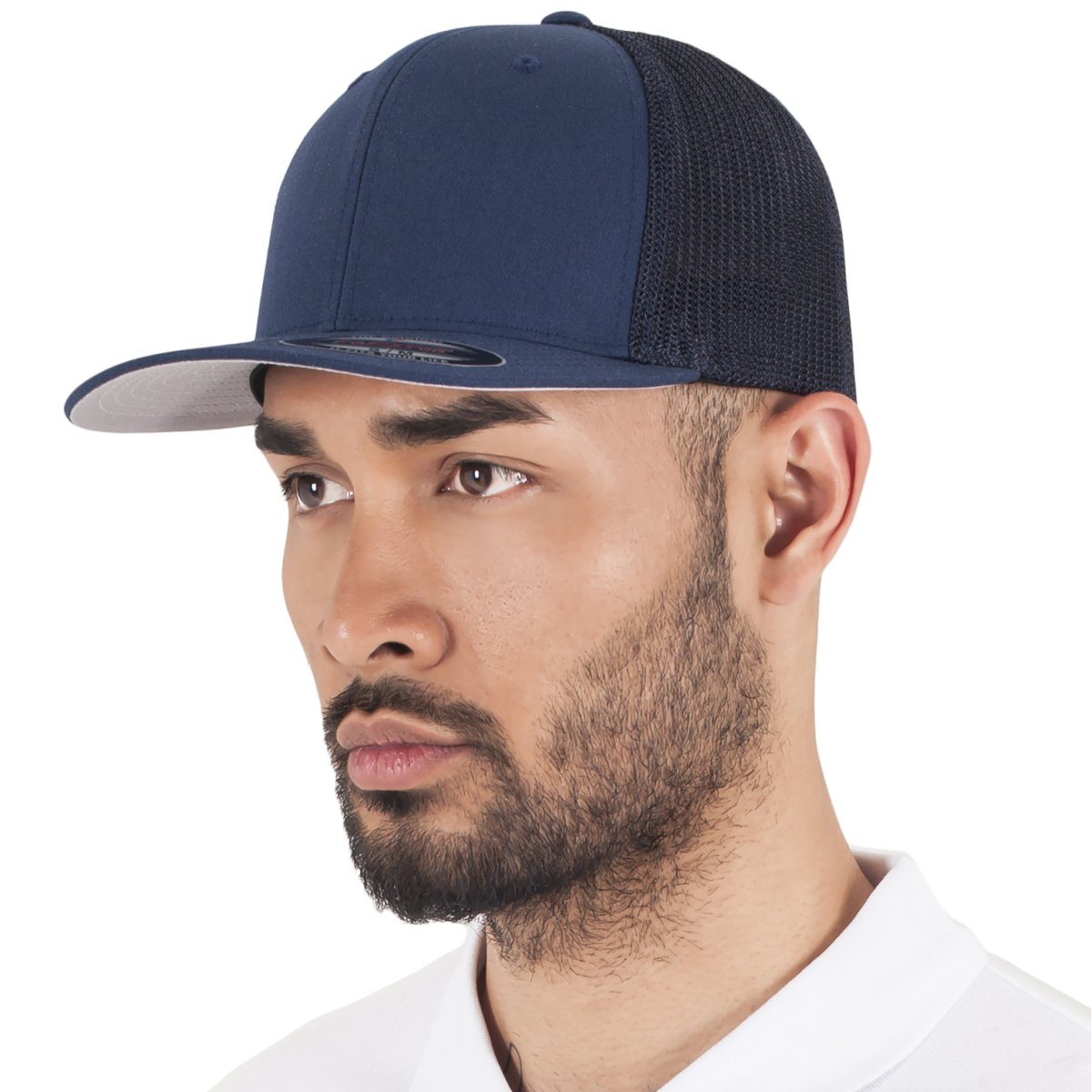 Flexfit Mesh Trucker Stretchable Sports Cap