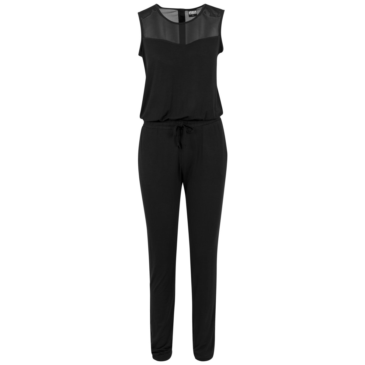 Urban Classics Ladies - TECH MESH Jumpsuit noir