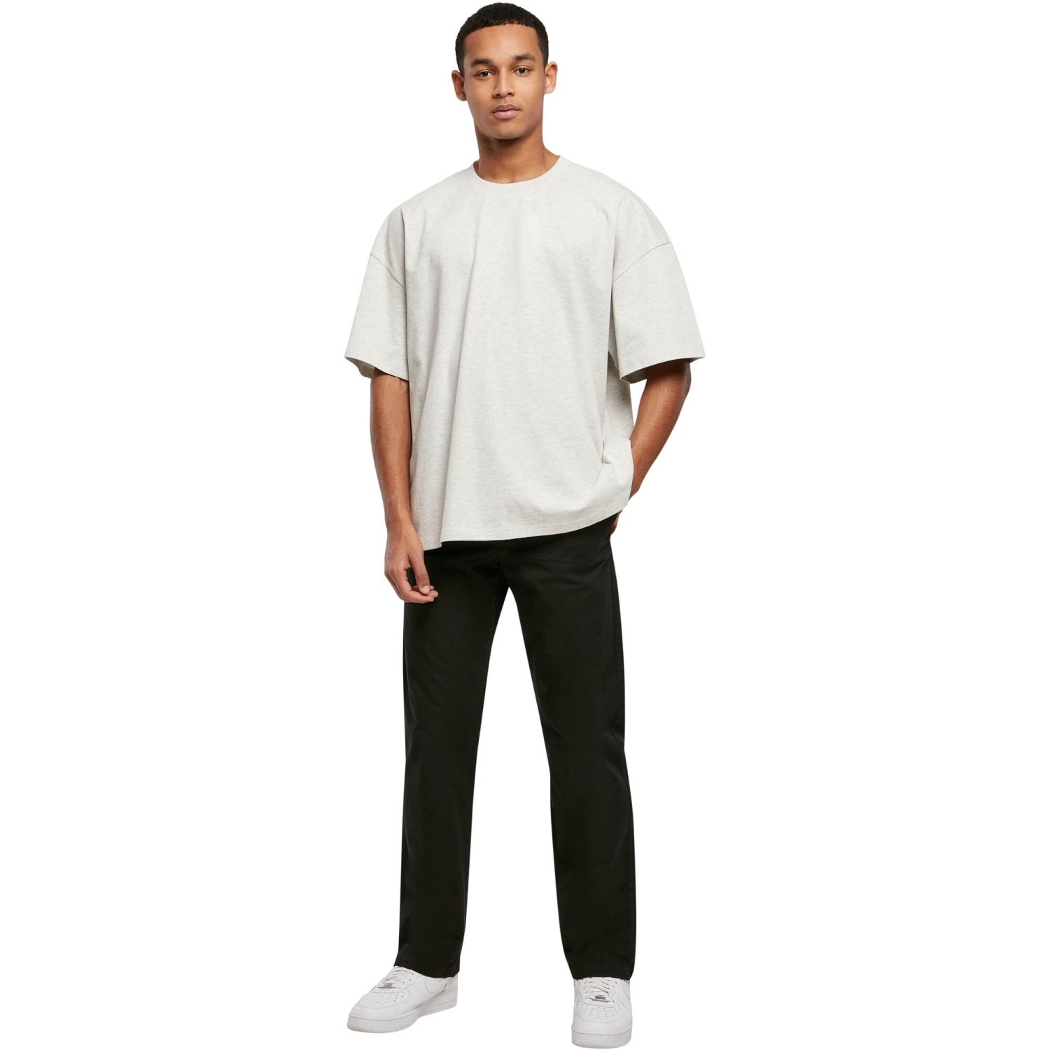 Urban Classics - Heavy OVERSIZED Shirt light grey