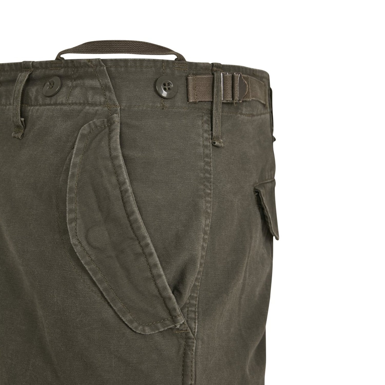 Brandit M65 Vintage Cargo Army Trousers olive