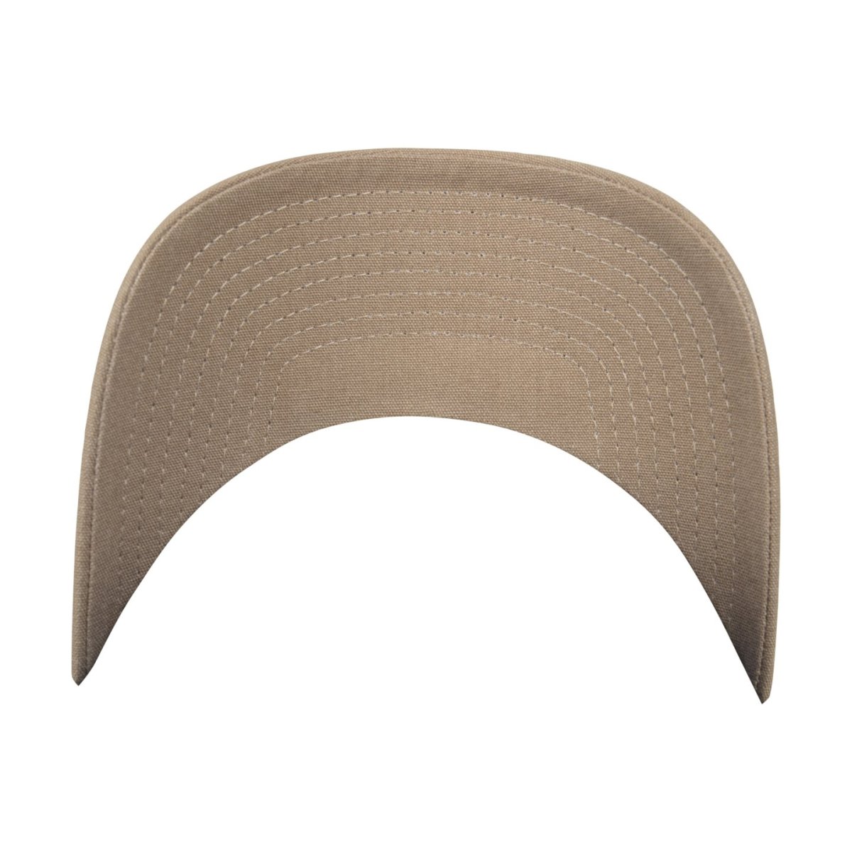 Flexfit 6-Panel Curved Metal Strapback Cap - beige