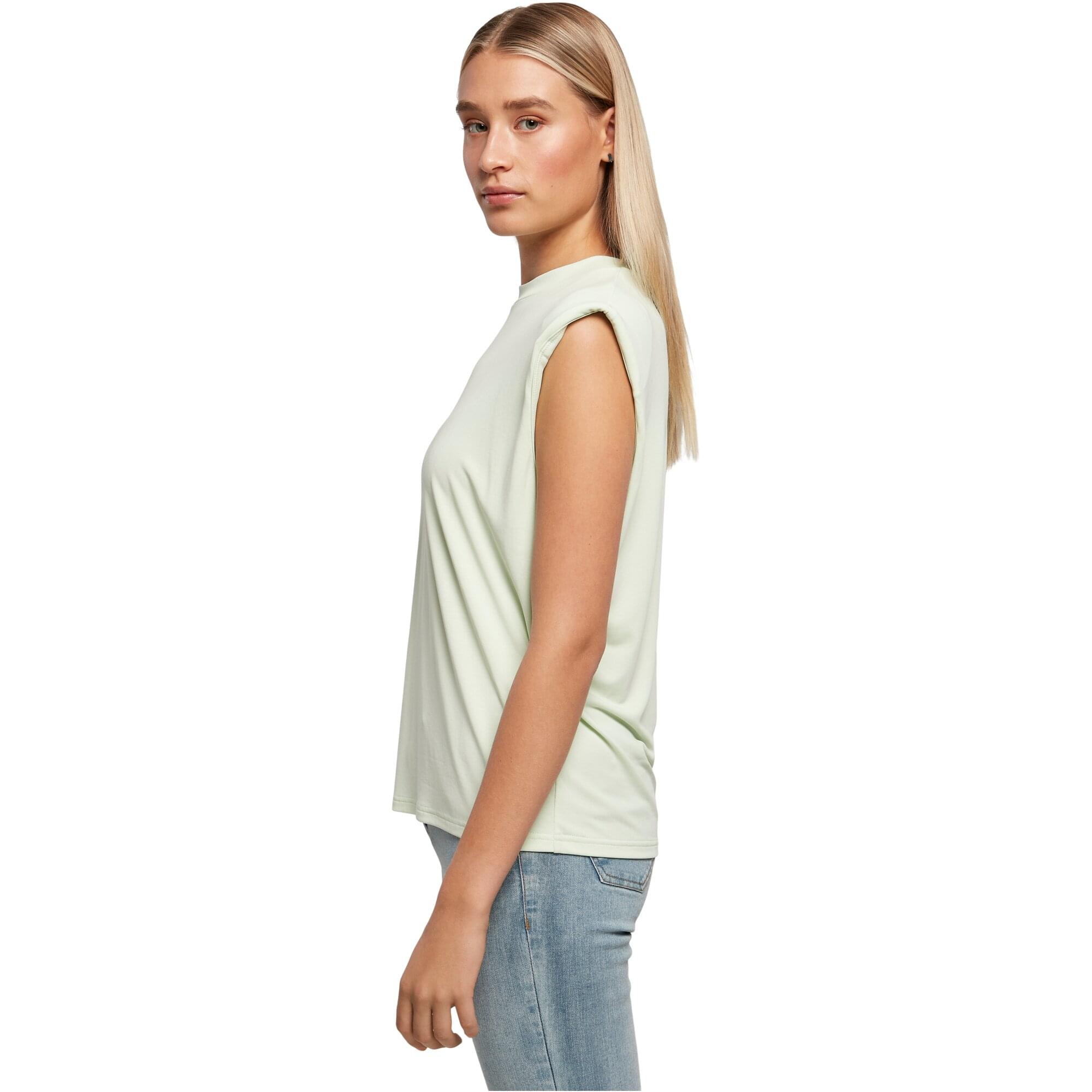 Urban Classics Ladies - Modal Padded Shoulder Shirt