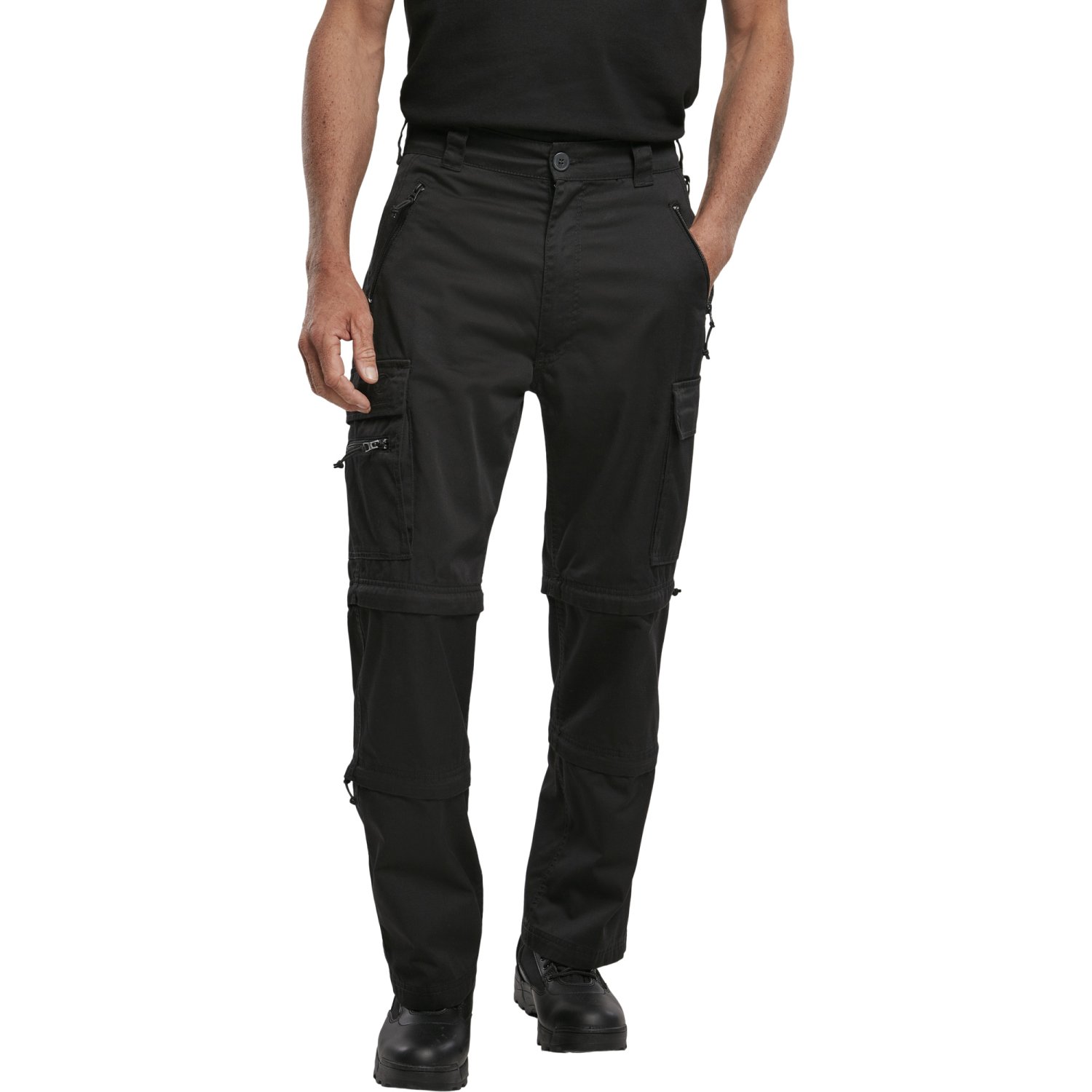 Brandit - SAVANNAH Outdoor Cargo  Removable Pantalon noir