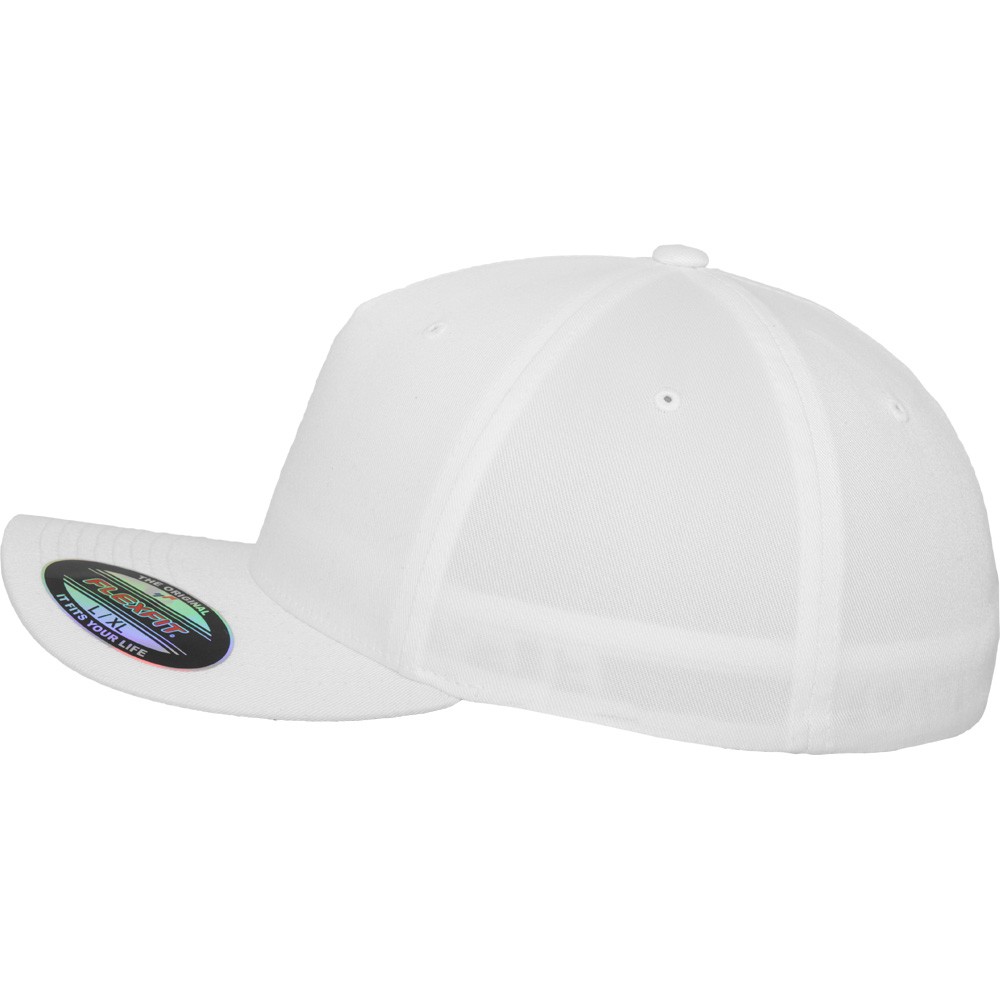 Flexfit WOOLY 5-Panel Extensible Casquette - blanc - L/XL