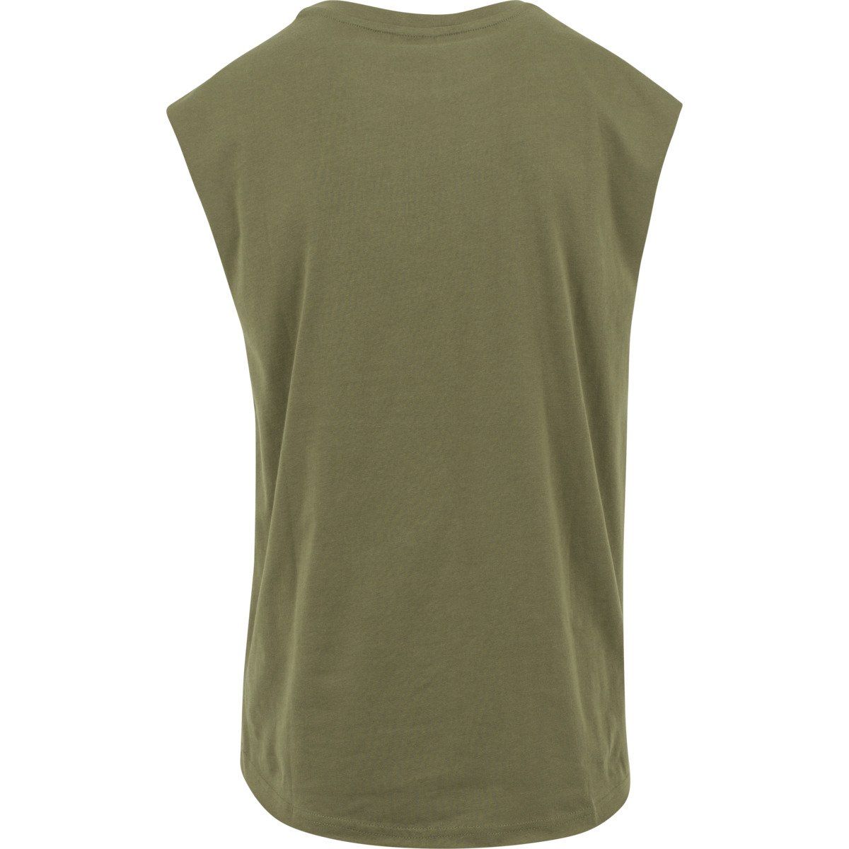 Urban Classics - OPEN EDGE Sleeveless Shirt olive