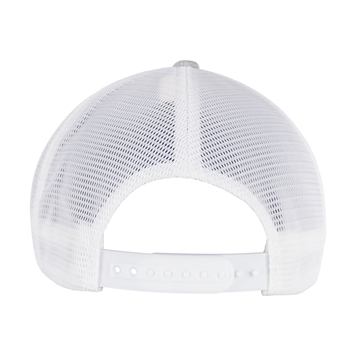 Flexfit 110 Trucker Mesh Snapback Cap - melange gris