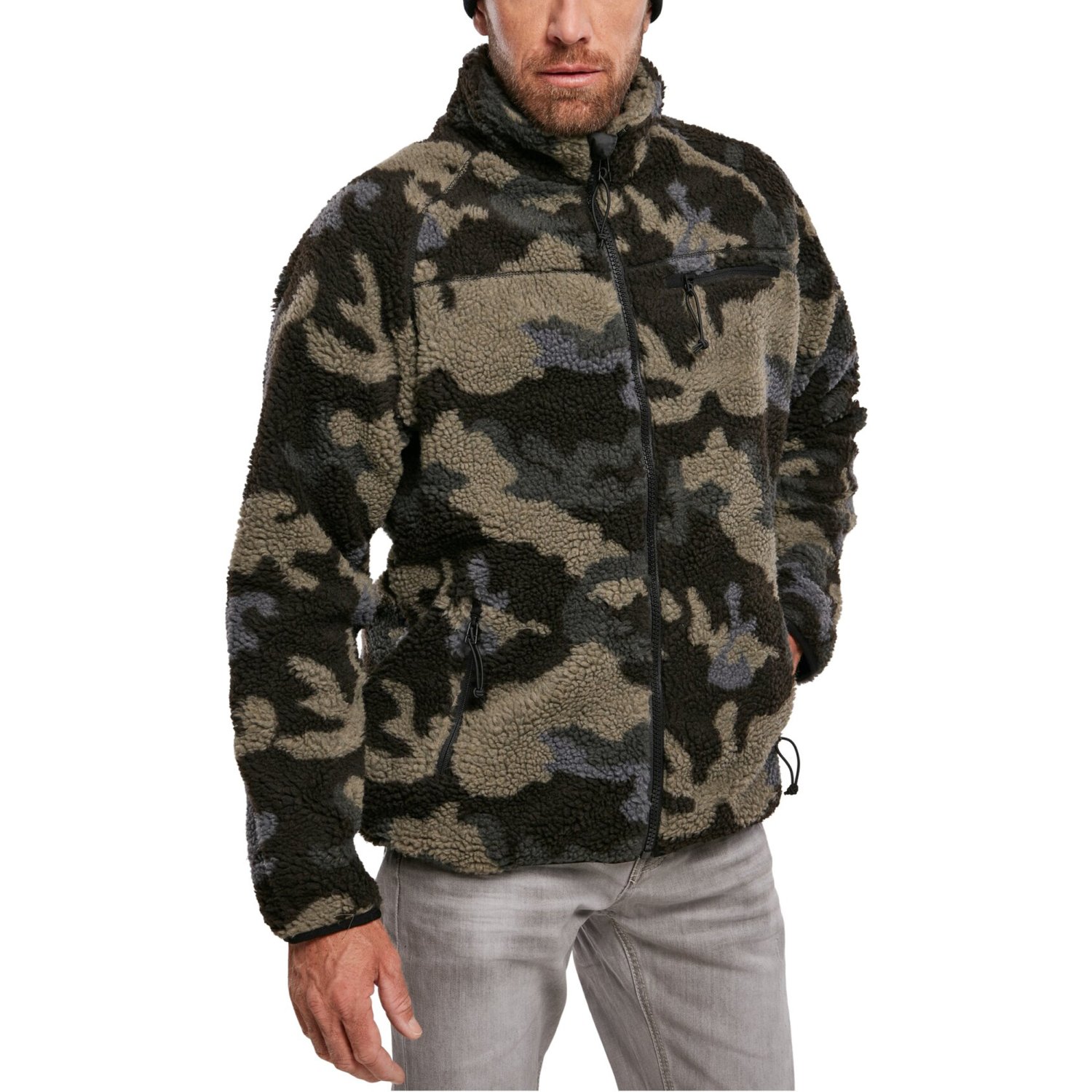 Brandit - Teddyfleece Jacket dark camo
