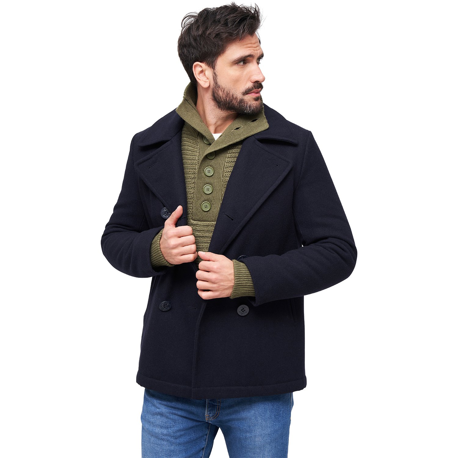 Brandit - PEA Short Coat navy