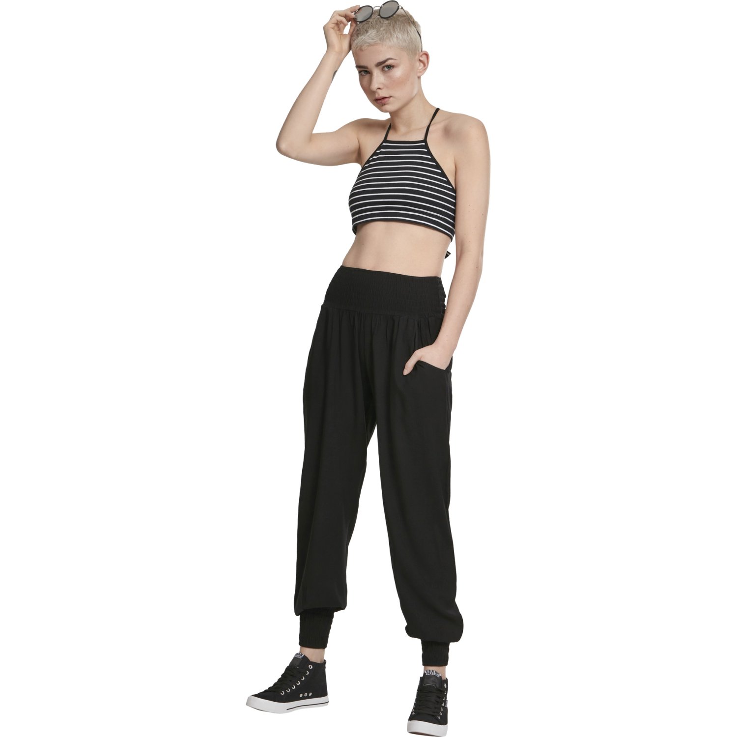 Urban Classics Ladies - Sarong Pants black