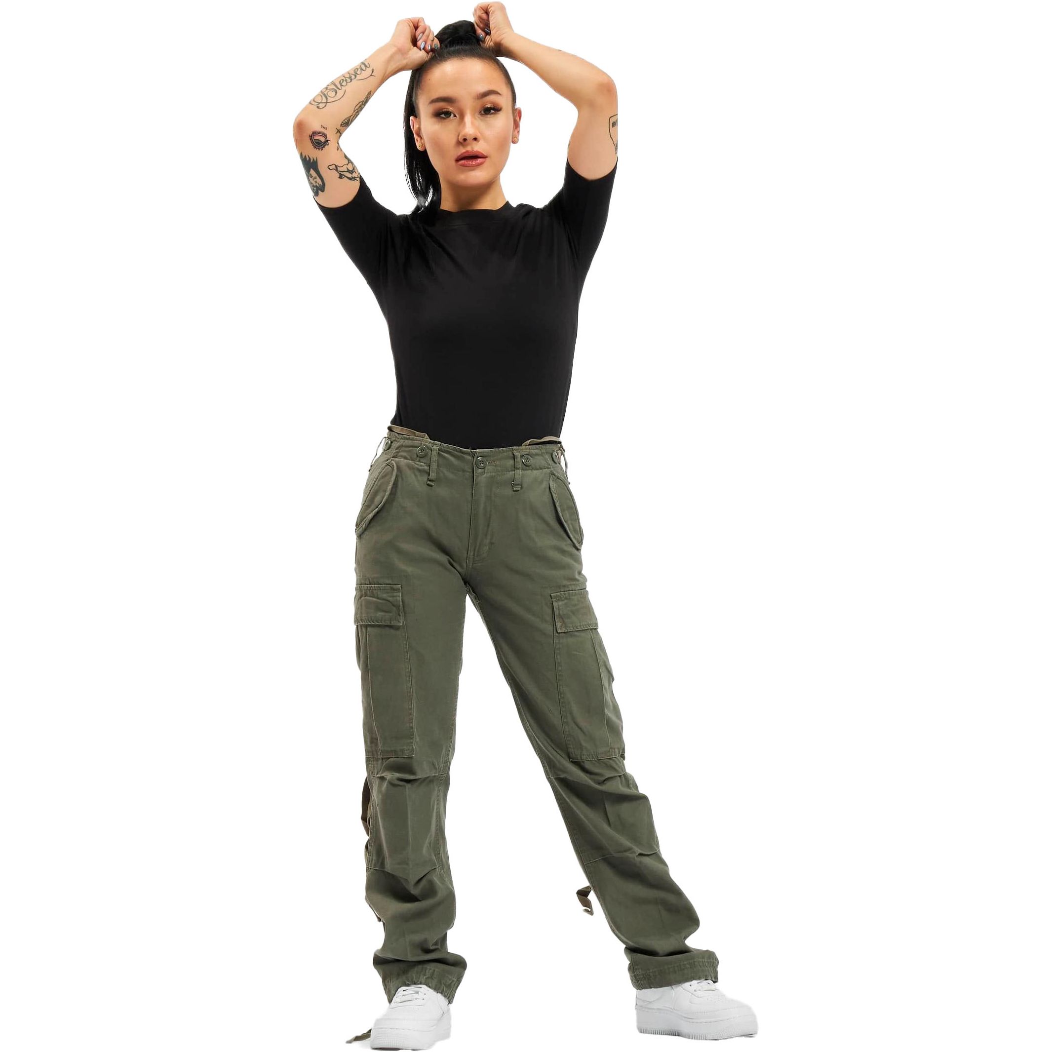 Brandit Ladies - M-65 Cargo Pantalons olive