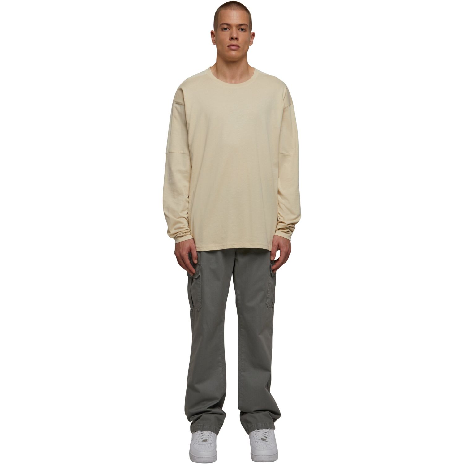 Urban Classics - RAGLAN Oversized Longsleeve sand