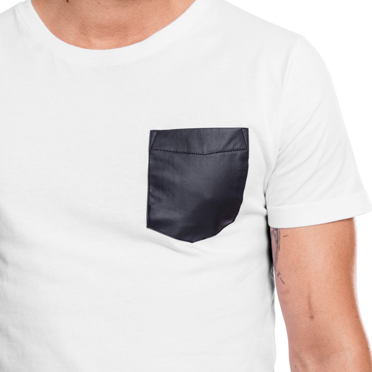 Urban Classics - SLUB POCKET Shirt white