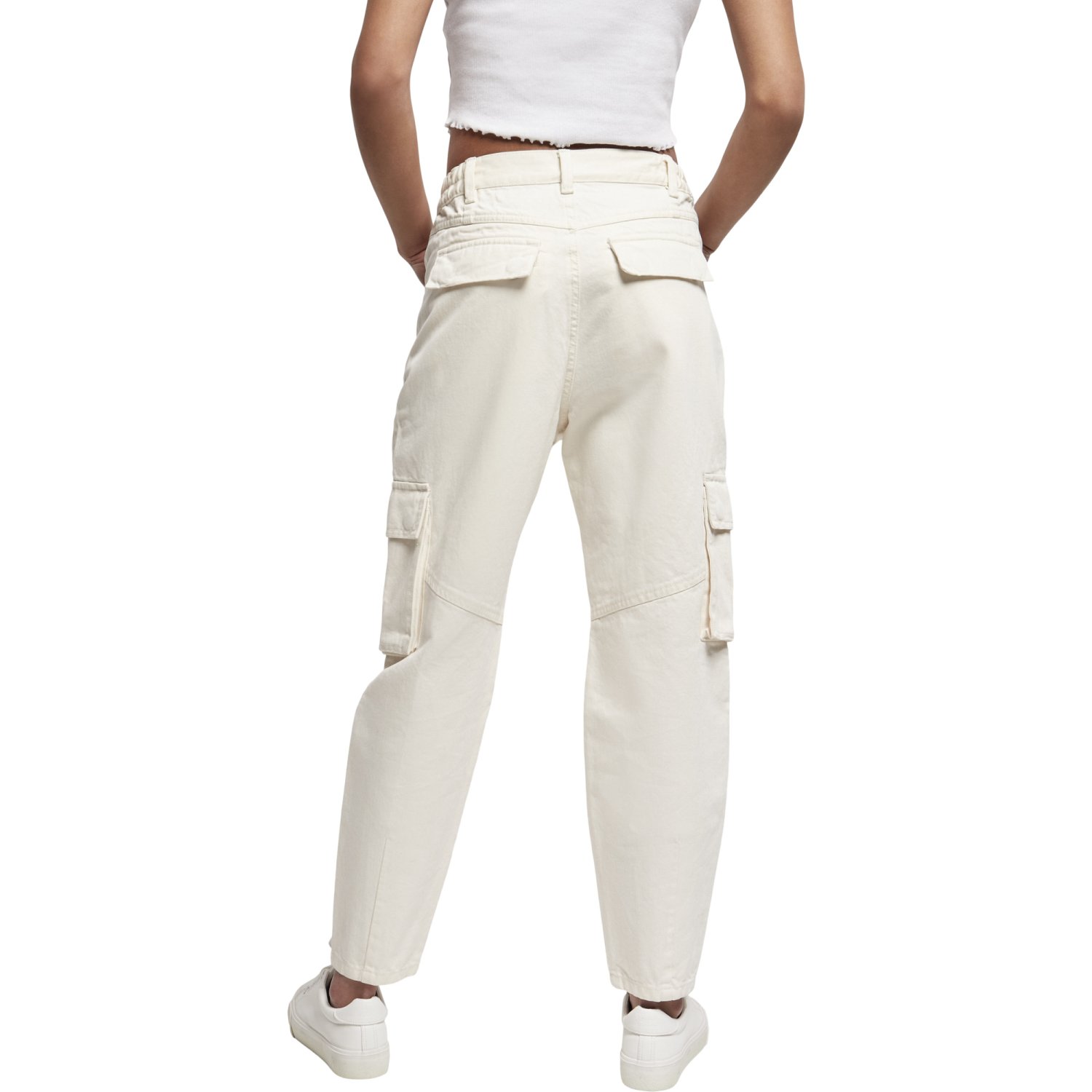 Urban Classics Ladies - Ballon-Fit Cargo Twill Pantalon