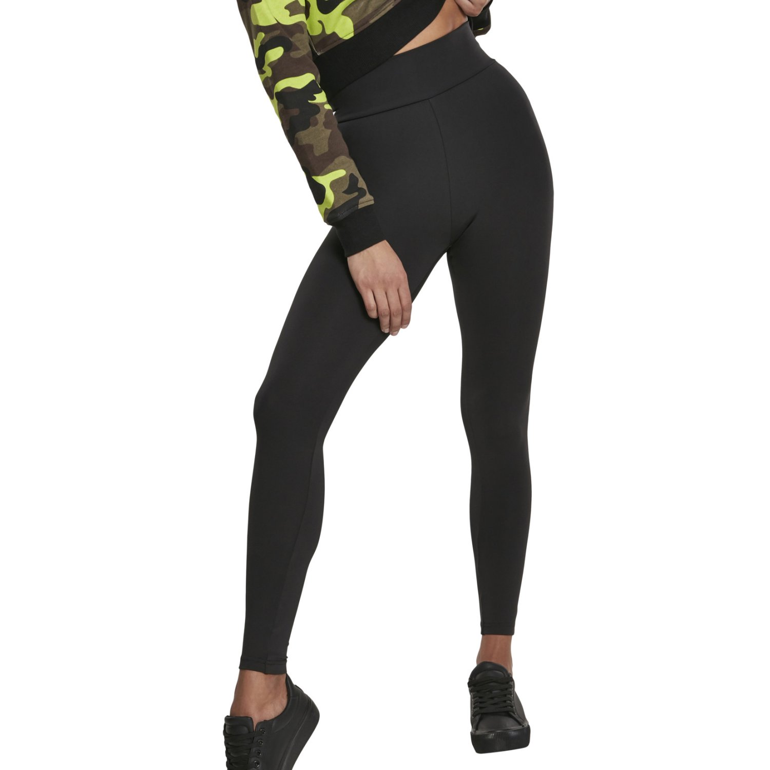 Urban Classics Ladies - High Waist Leggings black
