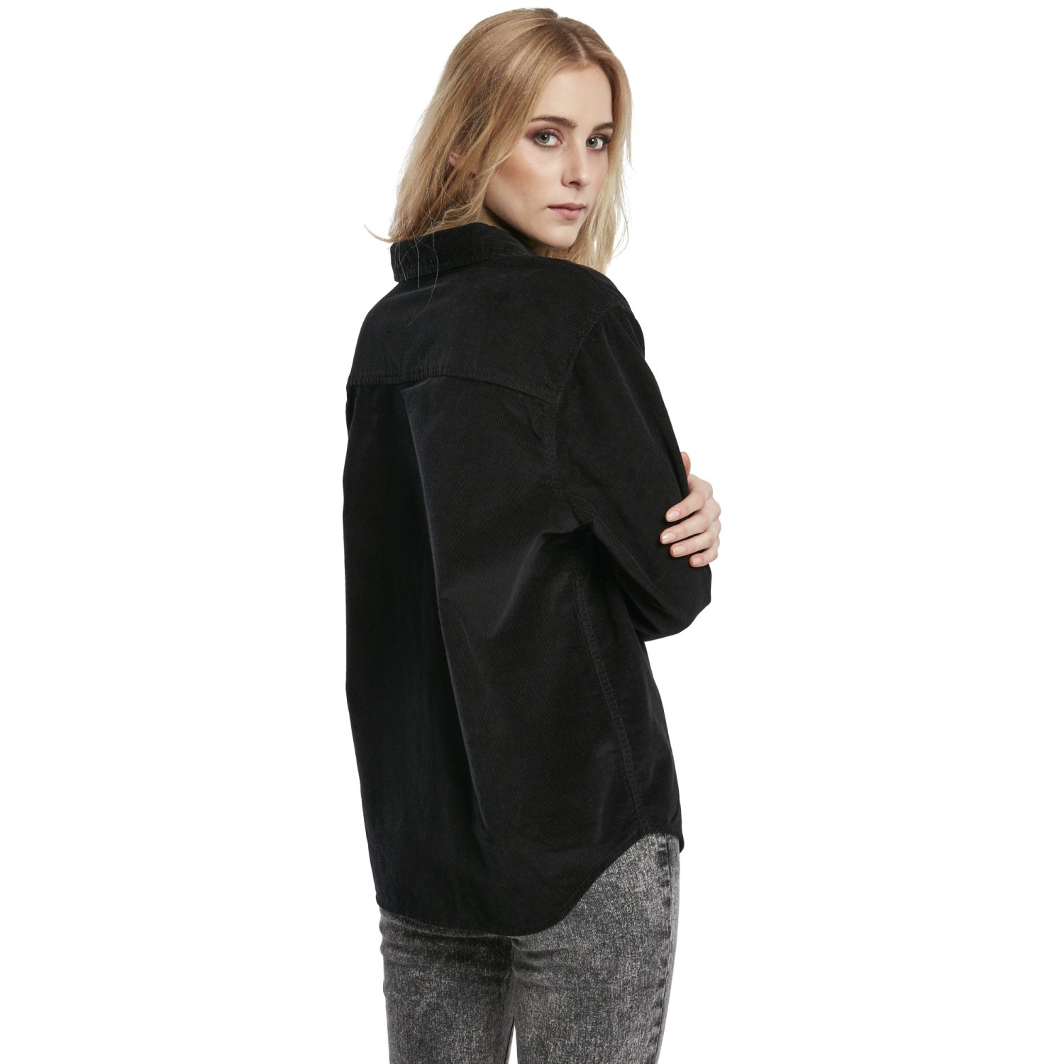 Urban Classics Femme - Corduroy Oversized Shirt