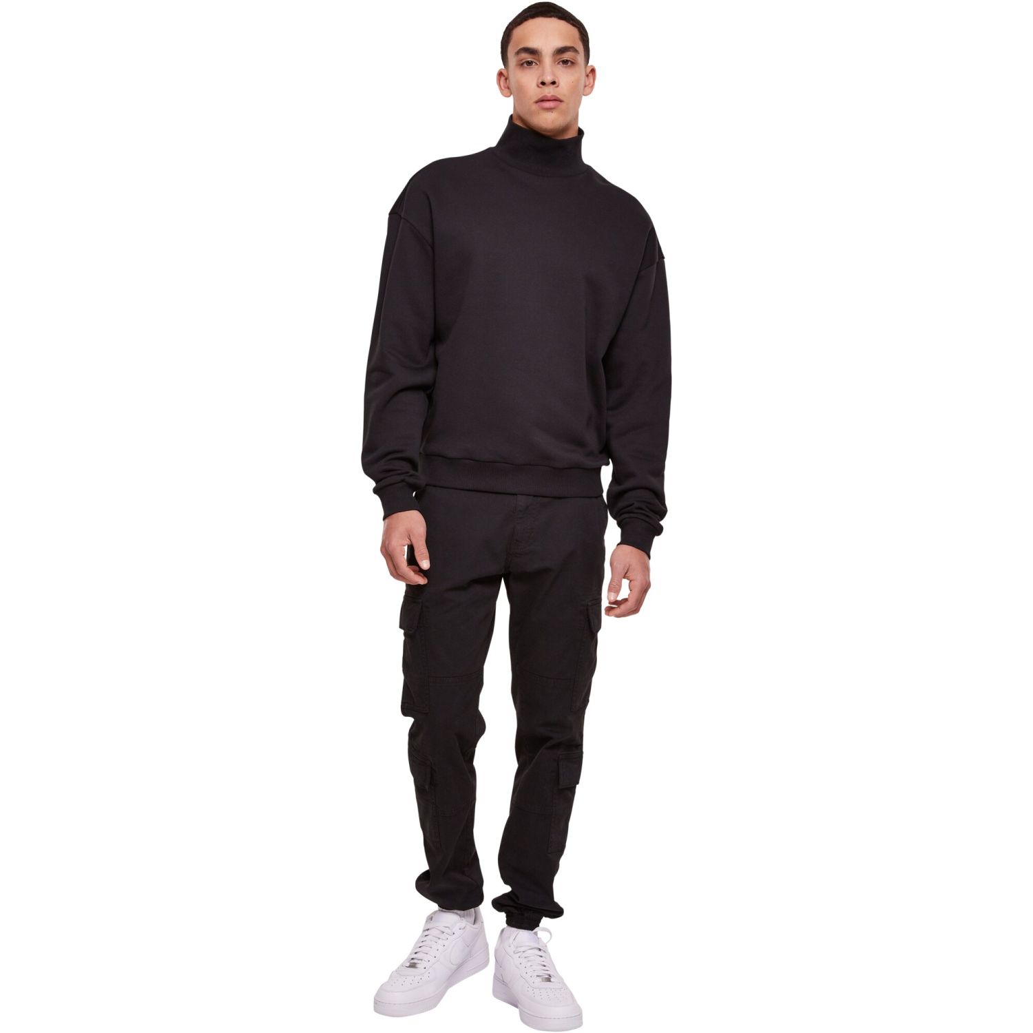 Urban Classics - High Rib Neck Sweater black
