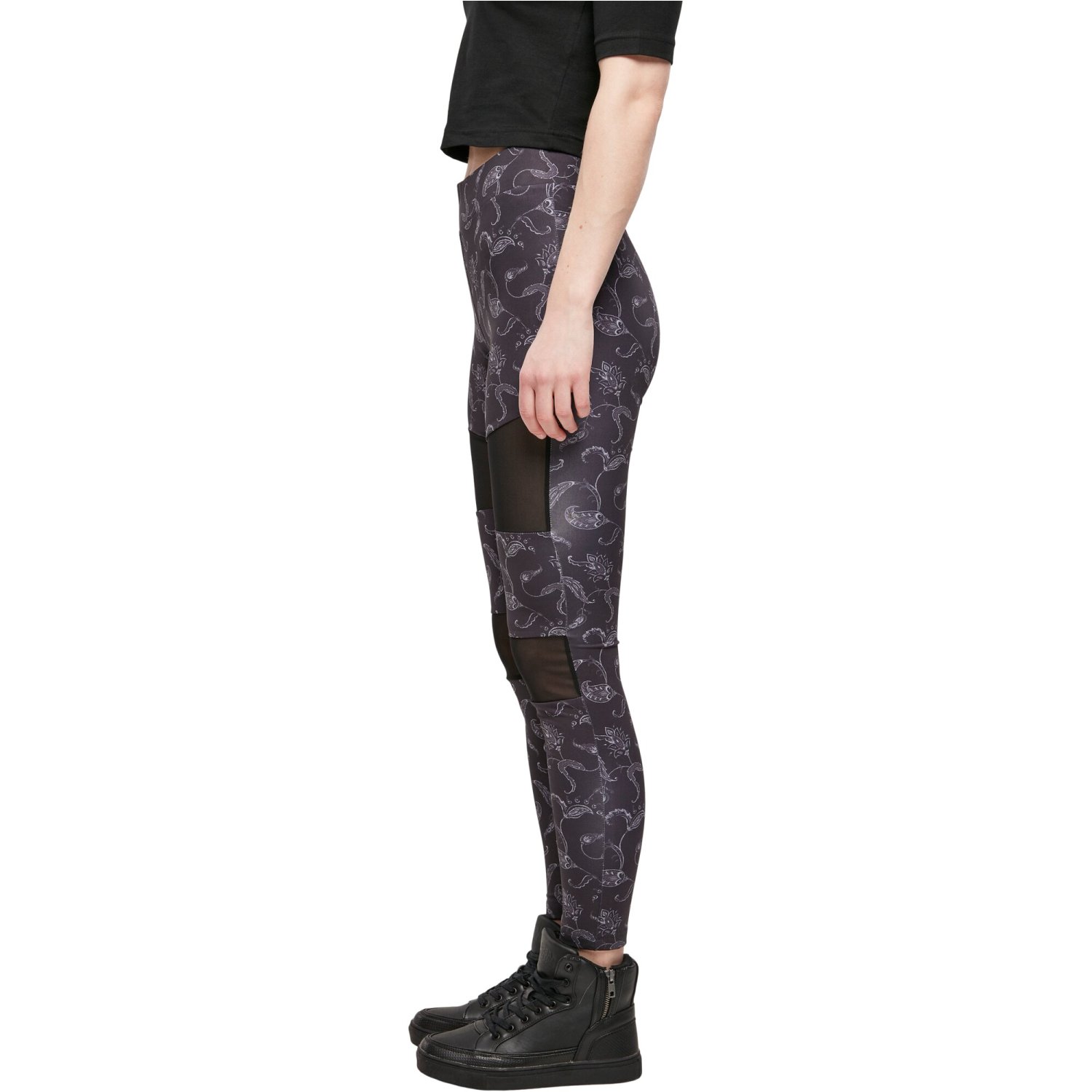 Urban Classics Ladies - TECH MESH All-Over-Print Leggings