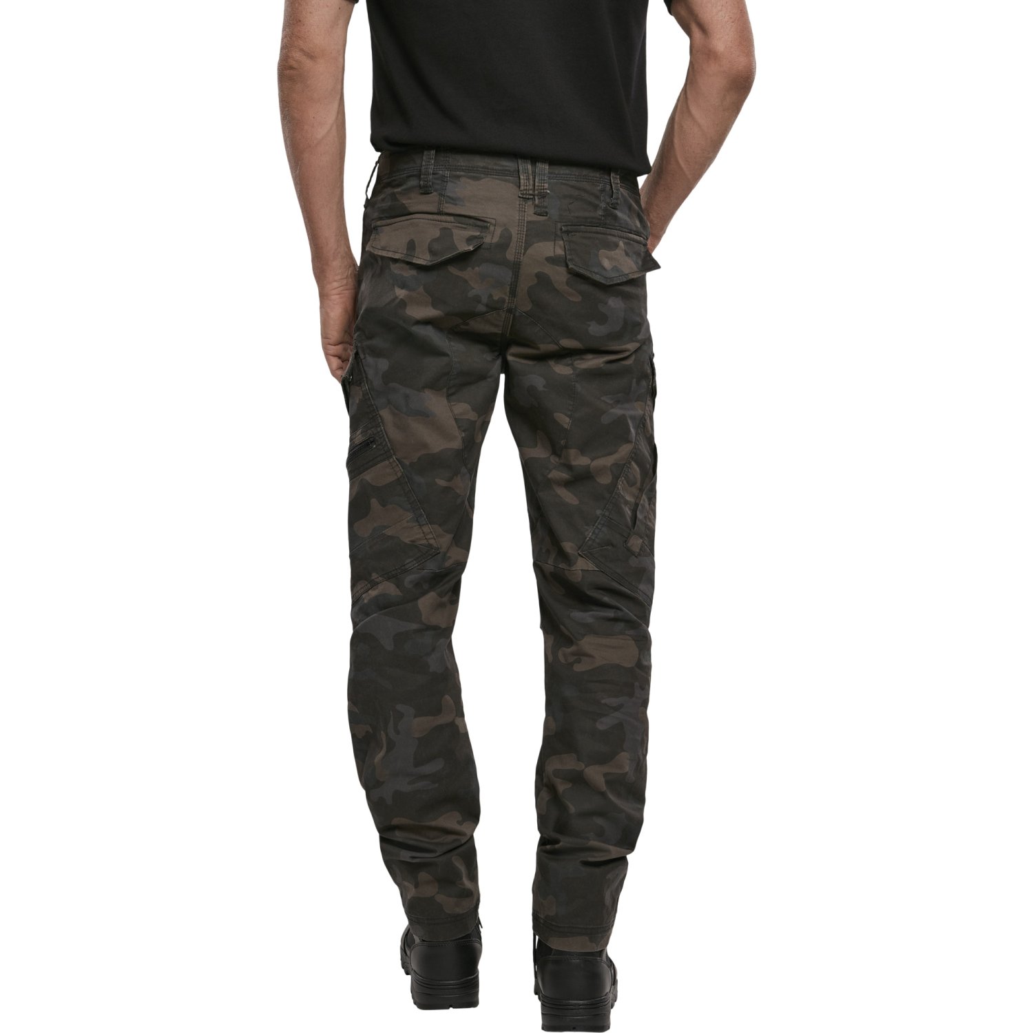 Brandit - ADVEN Slim-Fit Cargo Trousers dark camo