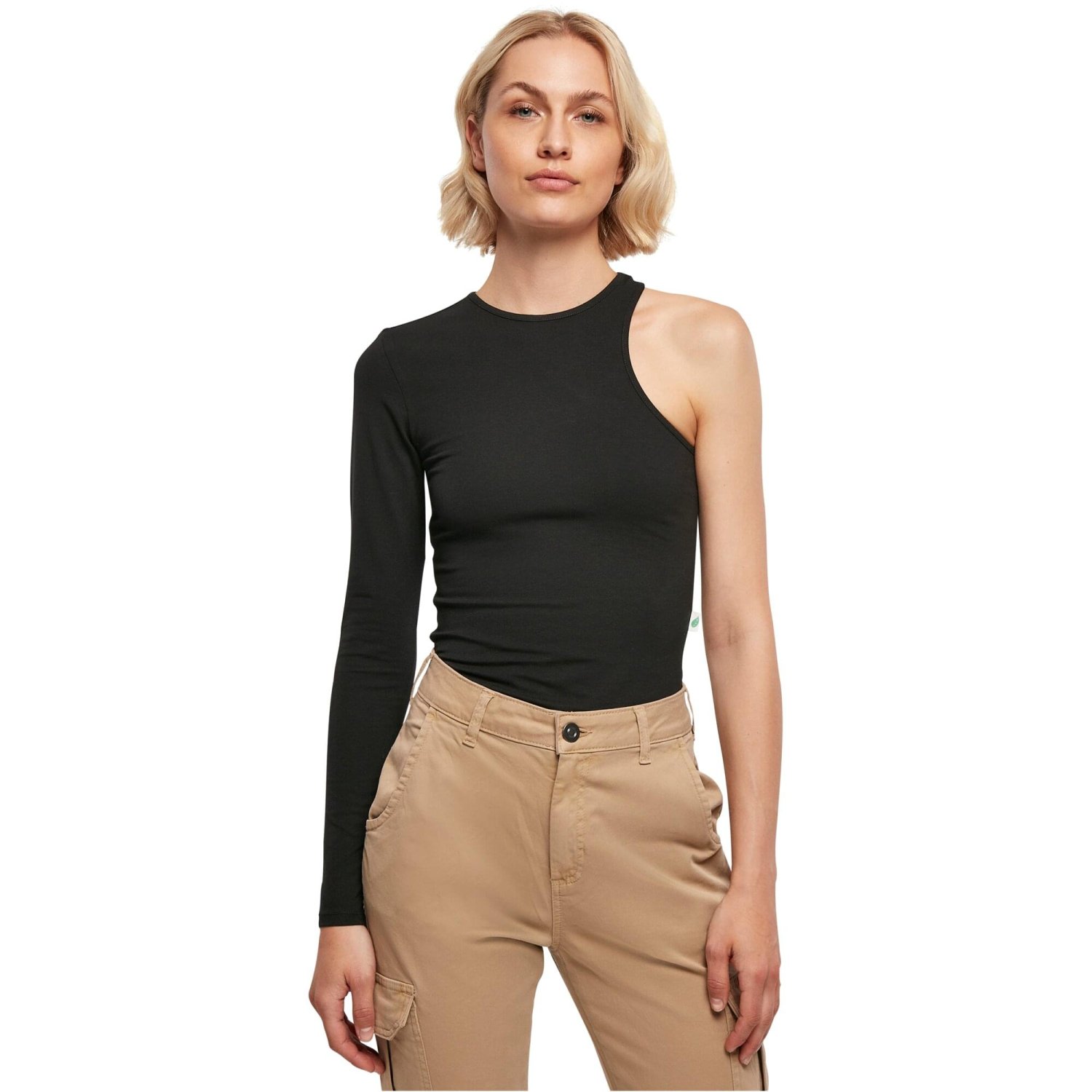 Urban Classics Ladies - Organic Stretch Asymmetric Body