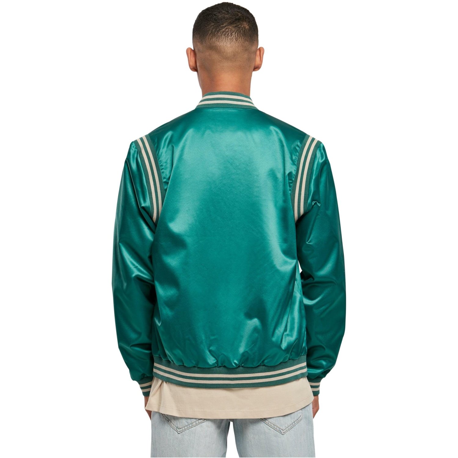 Urban Classics - Satin College Varsity Jacket