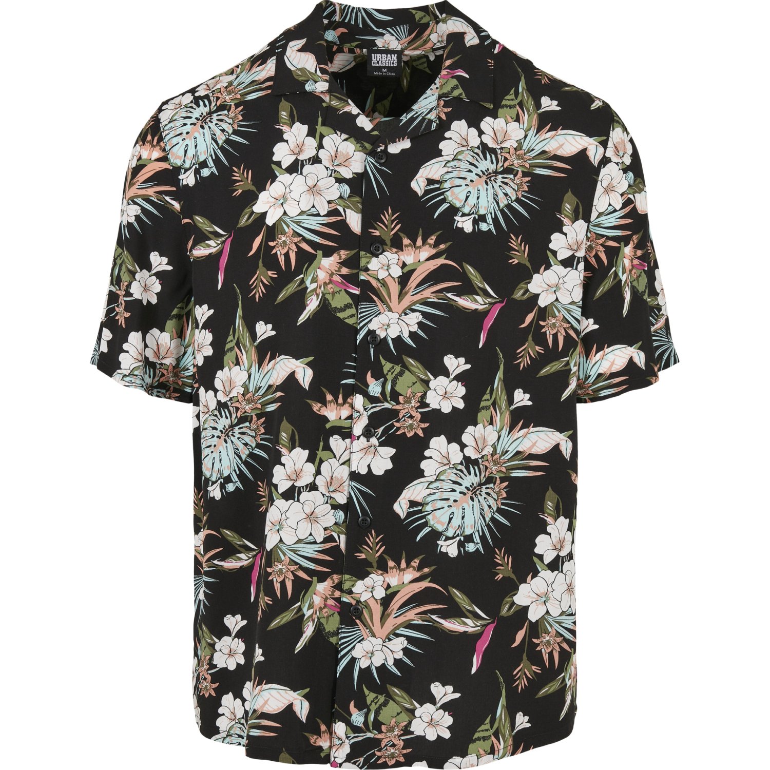 Urban Classics - Viscose Resort Shirt Hemd tropical
