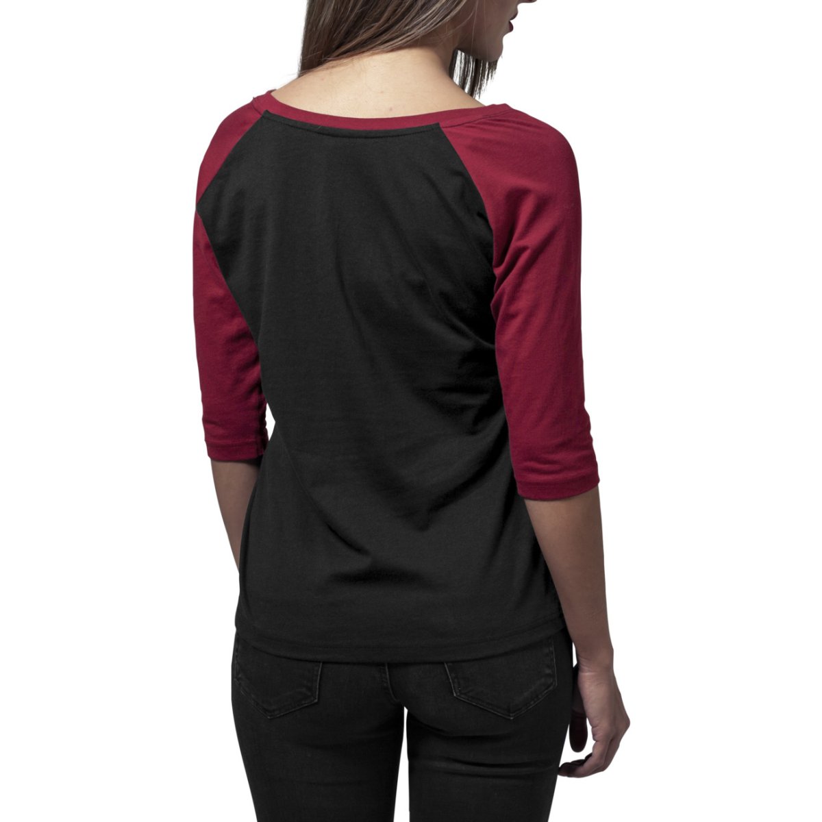 Urban Classics Femme - 3/4 RAGLAN Manches Longues noir