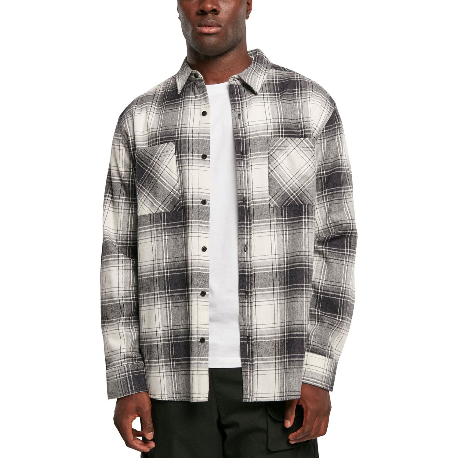 Urban Classics - Boxy Oversized Lake Check Chemise