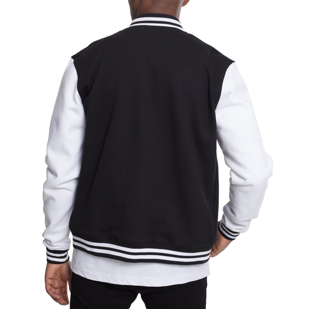 Urban Classics - College Baseball Freizeit Sweat Jacke