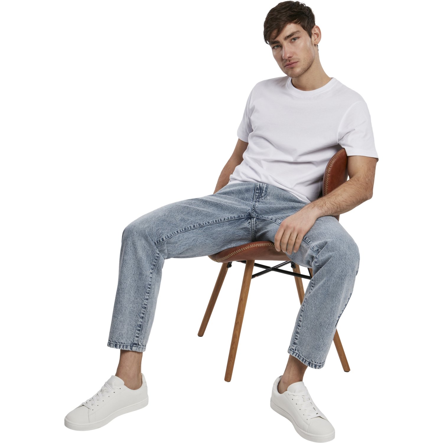Urban Classics - Loose Baggy Hip Hop Denim Jeans acid wash