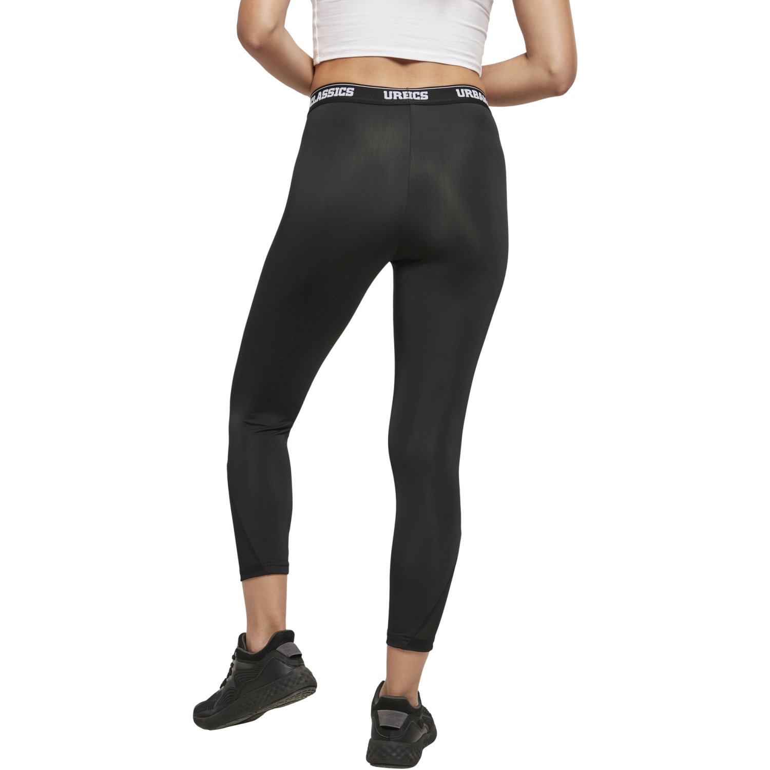 Urban Classics Ladies - TECH MESH Leggings black