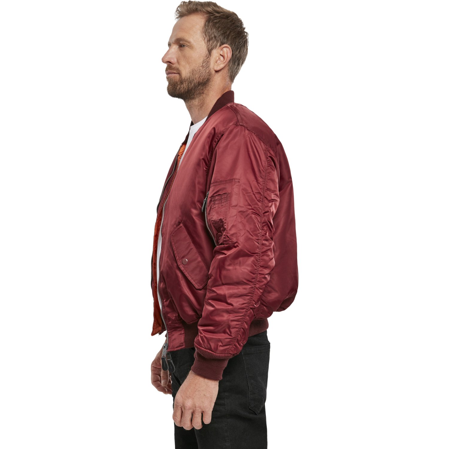 Brandit - MA1 BOMBER Jacket bordeaux