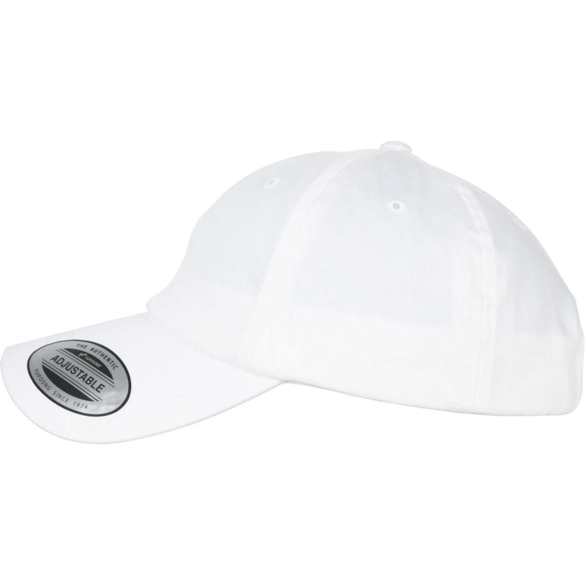 Flexfit Low Profile Organic Cotton Cap - blanc