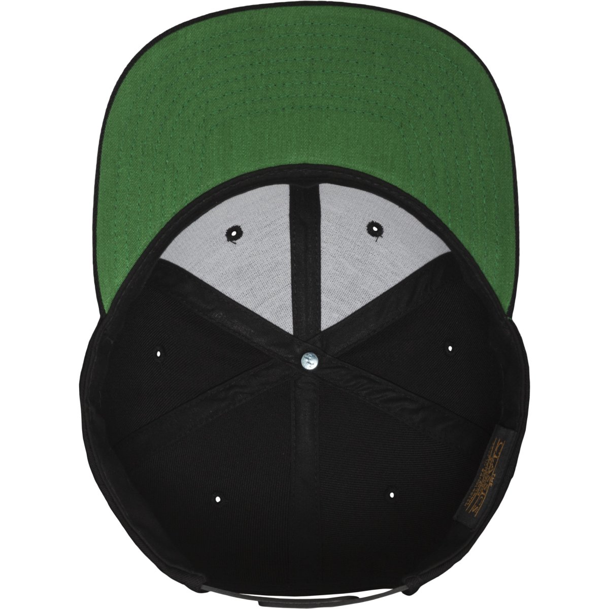 Flexfit Classic 6-Panel Snapback Casquette - noir