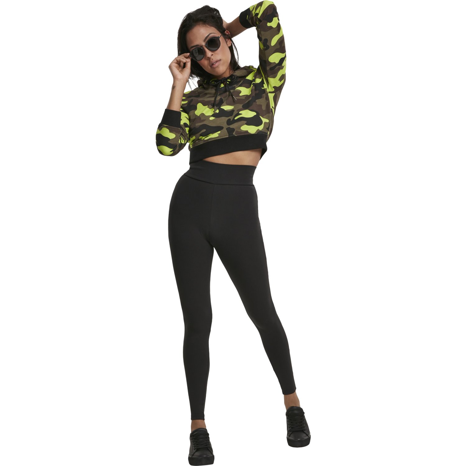 Urban Classics Ladies - High Waist Leggings schwarz
